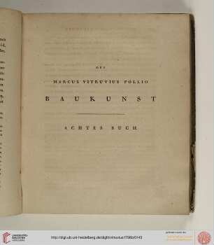 Achtes Buch