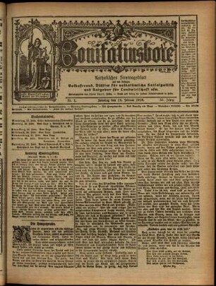 Ausgabe vom Sonntag, den 17. Februar 1918.