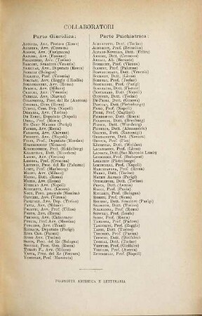 Archivio di psichiatria, scienze penali ed antropologia criminale per service allo studio dell'uomo alienato e delinquente. 11. 1890