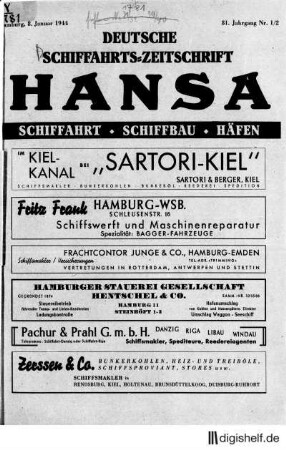 1944: 81. Jahrgang