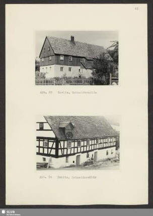 Abb. 89-90 Soritz, Schneidermühle