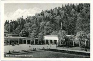 Bad Elster. Quellen am Badeplatz