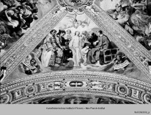 Ausmalung des Oratorio della Santissima Trinità : Ausmalung des Gewölbes : Märtyrer
