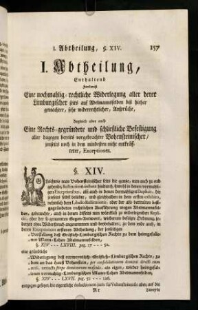 157-167, Gleichwie man Vohensteinischer seits die ...
