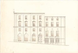 Reiffenstuel, Michael; München; Wohnhaus Zenetti - Aufriss