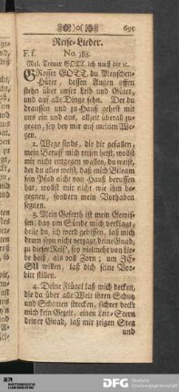 Reise-Lieder.