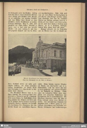Prunkwagen vor Schloß Linderhof
