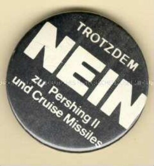 Gegen die Stationierung von Pershing II und Cruise Missiles