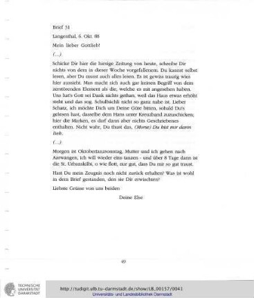 Brief 31, 06.10.1888