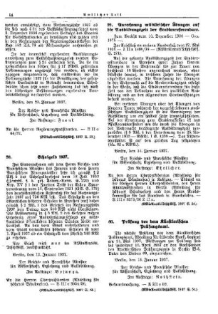 Schulgeld 1937 : [Erziehung] ; [Für Preußen] ; [Amtliche Erlasse] ; [Amtlicher Teil]