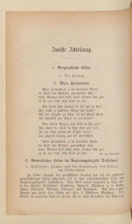 I. Geographische Bilder