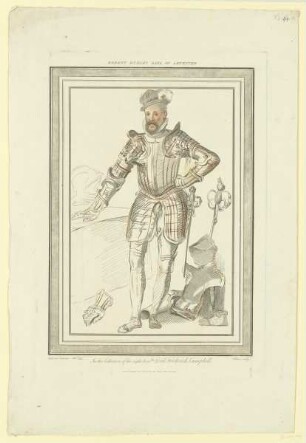 Bildnis des Robert Dudley Earl of Leicester