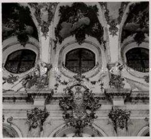 Würzburg, Würzburger Residenz, Kaisersaal, Decke (Detail)