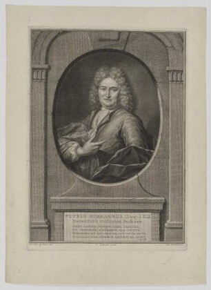 Bildnis des Petrus Burmannus
