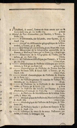1-13, 1 Abeillard, ... - 285 Discours sur Pinégalité parmi les hommes, ...