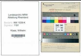 Entnazifizierung Wilhelm Klaas , geb. 02.05.1914 (Polizist)