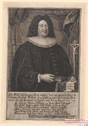Johann Andreas Volland, Pfarrer in Poppenreuth