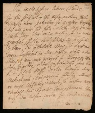 Brief von Johann Jakob Waldschmidt an Johann Dolaeus