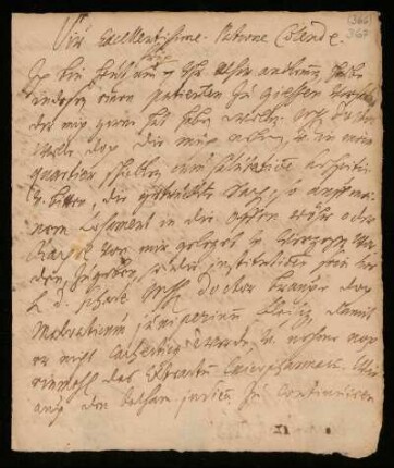 Brief von Johann Jakob Waldschmidt an Johann Dolaeus