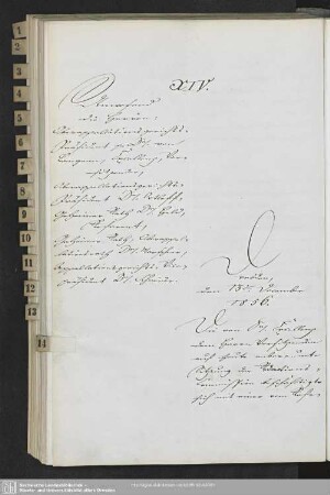 XIV., 13. December 1856