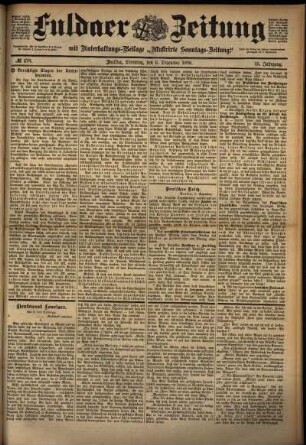 Ausgabe vom Dienstag, den 06. Dezember 1898.
