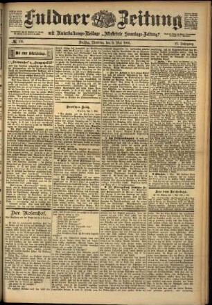 Ausgabe vom Dienstag, den 08. Mai 1900.