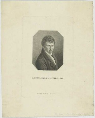 Bildnis des Alexander v. Humboldt