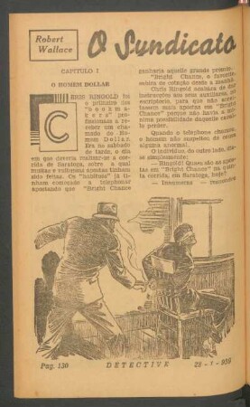 O syndicato dos assassinos : [Romance]. (Continúa no proximo numero)