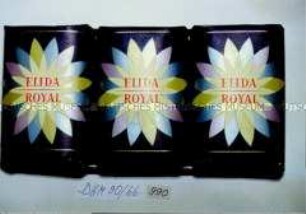 Geschenkpackung mit drei Seifenstücken "Elida Royal"