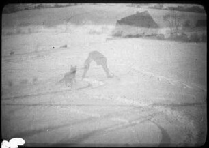 Spuren im Schnee