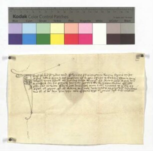 Heinrich [Karrer], Provinzial (minister) der Minderbrüder der Provinz Oberdeutschland (Alemaniae superioris), an Bruder Jodokus Wind: Er ernennt ihn mit Rat seiner Definitoren zum Guardian des Hauses Villingen (domui Villigensi) und befiehlt den dortigen Brüdern, ihm zu gehorchen.