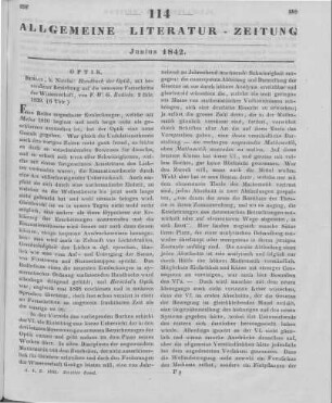 Radicke, F. W. G.: Handbuch der Optik. Mit besonderer Rücksicht auf die neuesten Fortschritte der Wissenschaft bearbeitet. Berlin: Nicolai 1839