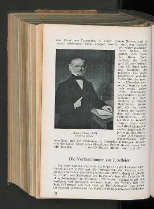 Die Vorbereitungen zur Jubelfeier.