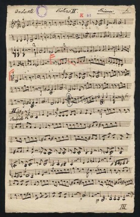 1-3, Violino II.