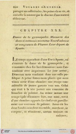 Chapitre XXX
