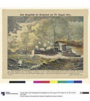 Das Seegefecht bei Helgoland am 28. August 1914