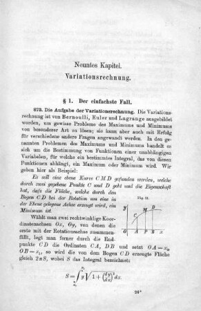Neuntes Kapitel. Variationsrechnung.