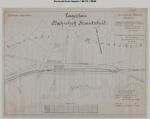 Krautscheid, Bahnhof: Lageplan