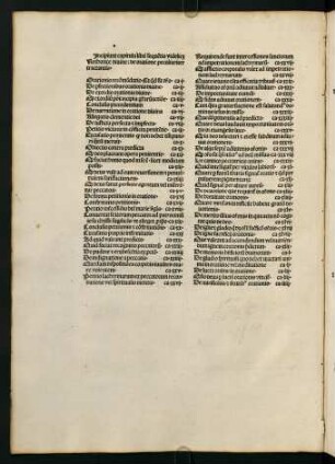 Incipiunt capitula libri sequentis...