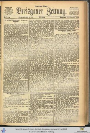 23.09.1894 (Zweites Blatt)