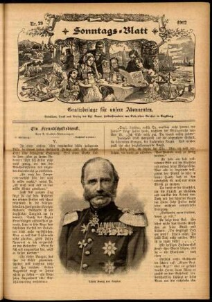 Ausgabe vom Sonntag, den 20. Juli 1902.