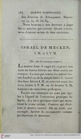 Israel de Mecken