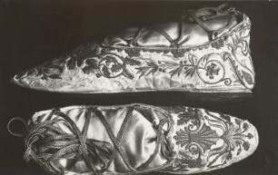 Schuhe Kaiser Napoleons I. zur Krönung 1804