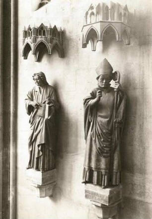 Der Evangelist Johannes und der Hl. Donatus & Marienpforte