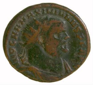 Münze, Follis (Follaro), 296 - 297