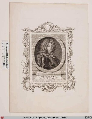 Bildnis Louis, gen. "le Grand Dauphin"