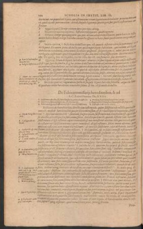 De Fideicommissariis haereditatibus, & ad S. C. Trebellianum. Tit. XXIII.