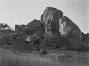 Kopje : Felsen eines Kopje (Inselberg) in Tansania
