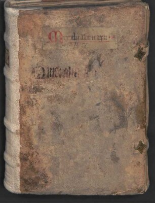 Alberti Magni libri V mineralium - BSB Clm 540 a