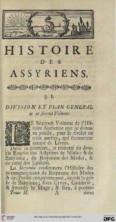 Histoire des Assyriens